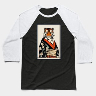 Royal tiger Japanese with kimono vintage Baseball T-Shirt